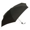 Paraguas plegable de hombre mini en color negro de M&P abierto marron