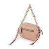 Bolso bandolera de mujer drapeado de Cimarron trasera beige