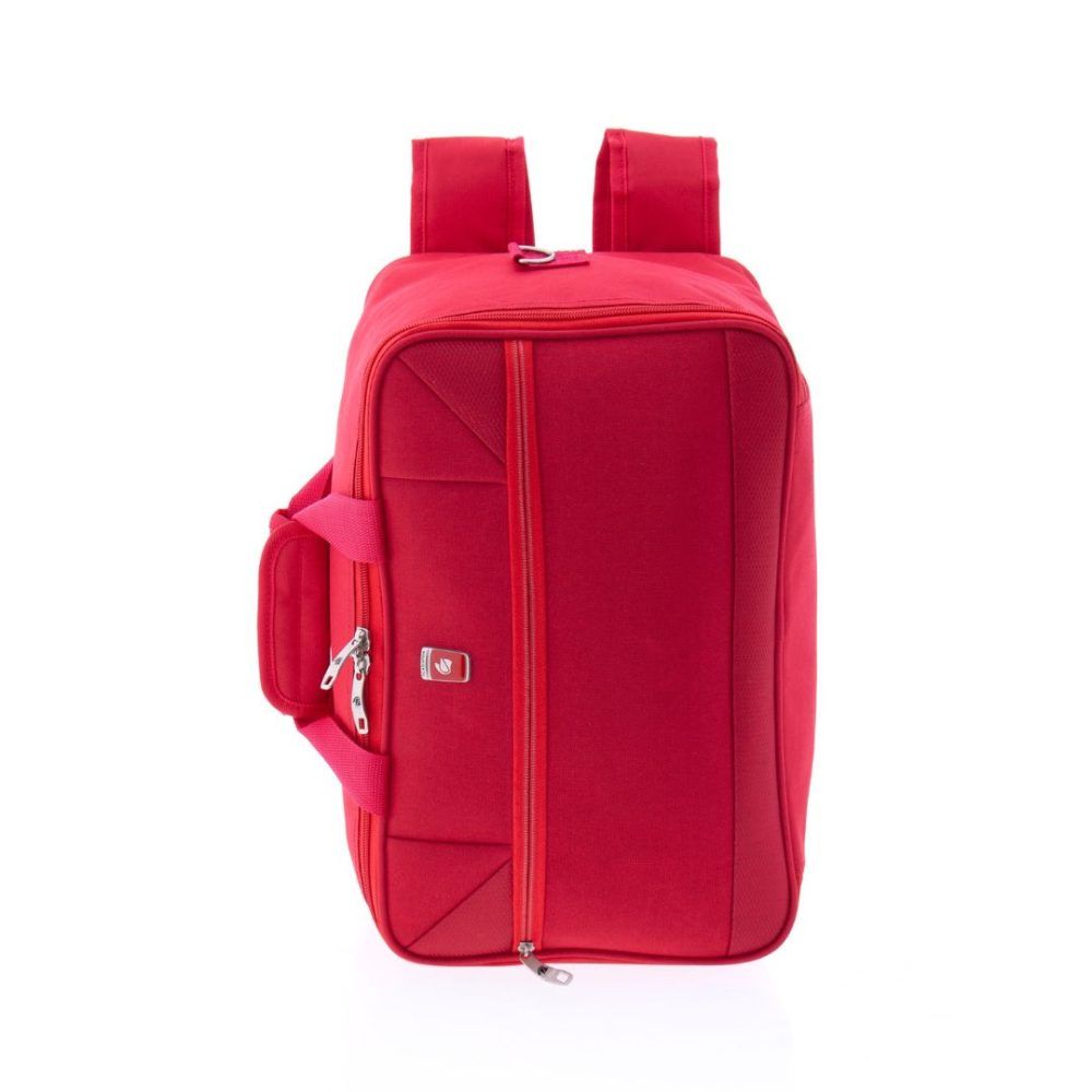 Mochila equipaje de mano frontal roja Gladiator