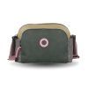 Bolso bandolera Ventis multibolsillos verde