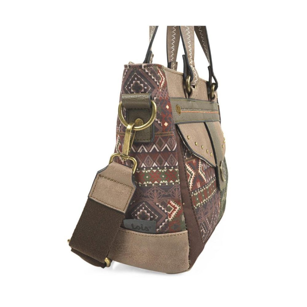 Bolso de mano Lois multicolor lateral