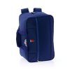 Mochila equipaje de mano bolsa de cabina azul marino frontal de mochila