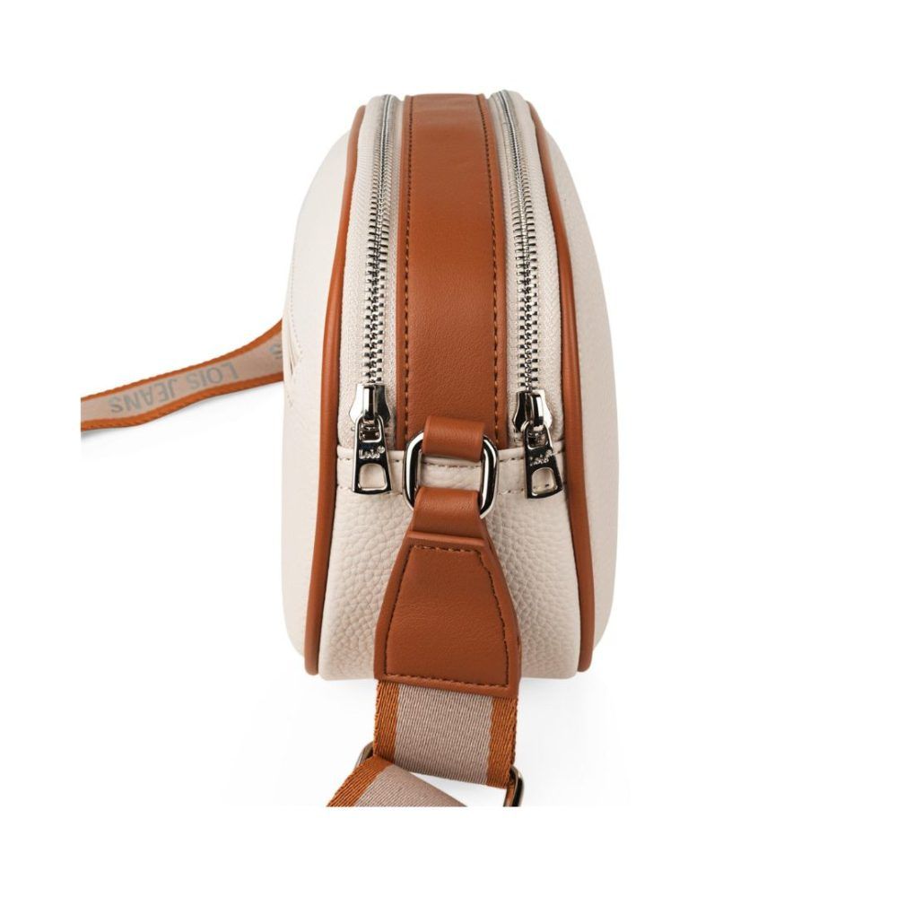 Bolso bandolera doble compartimento Lois lateral