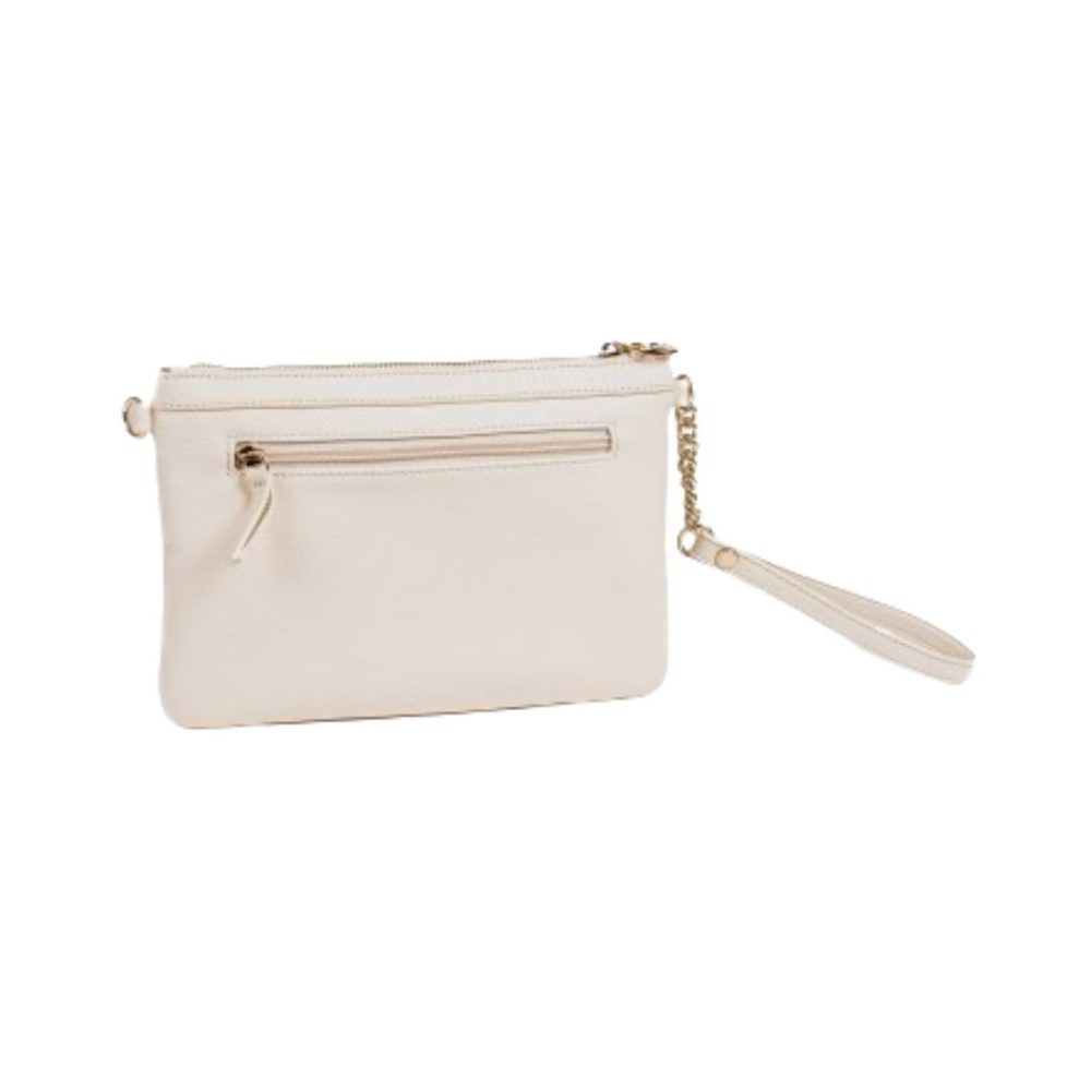 Bolso de mano Matties beige trasera