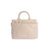 Bolso beige de mano Don Algodon frontal