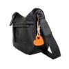 Bolso bandolera Lois góndola negro lateral