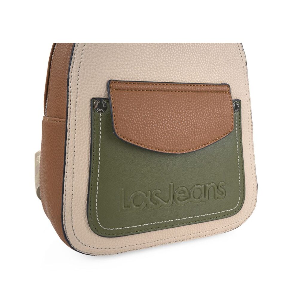 Mochila Lois Cleveland mujer detalle de bolsillo frontal