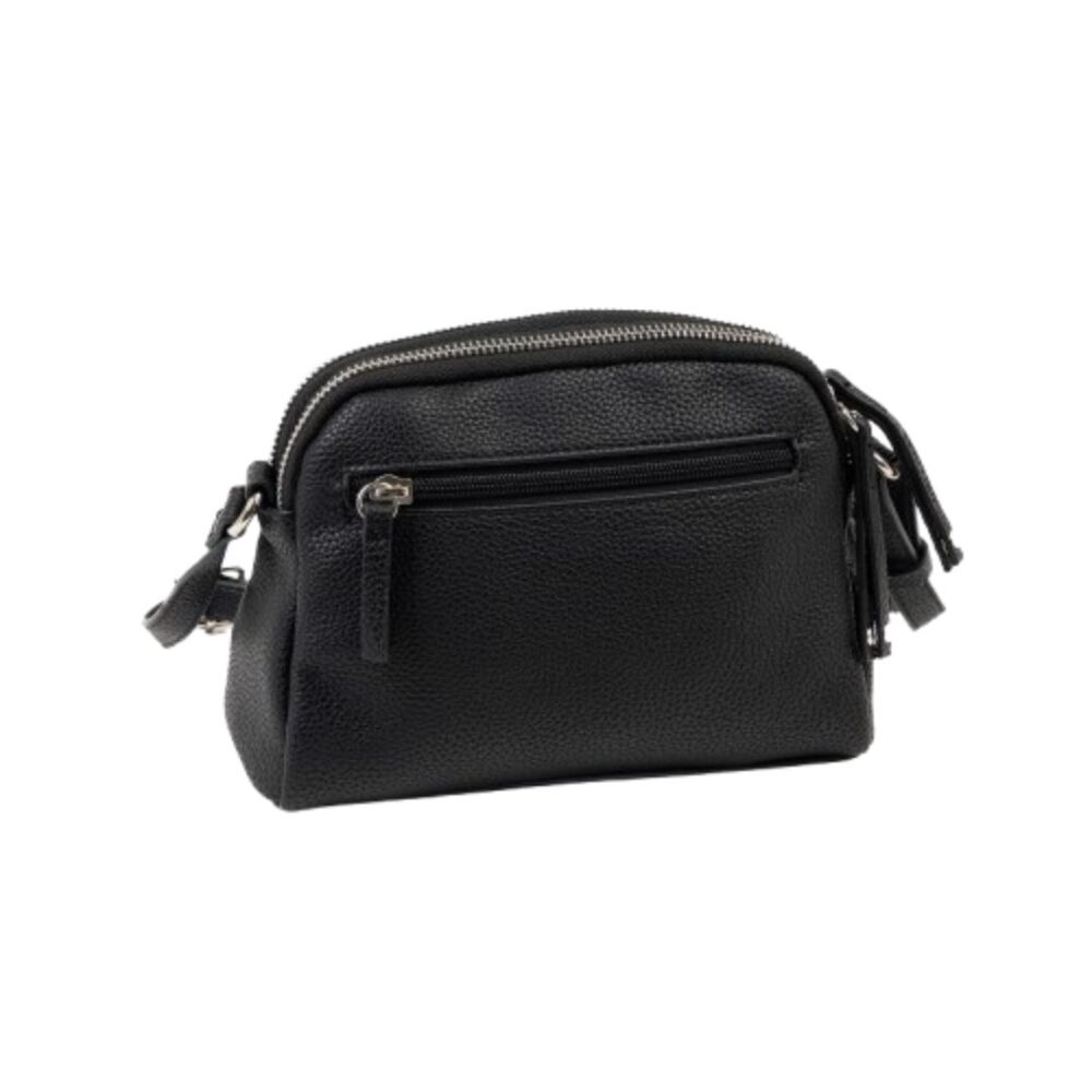 Bolso bandolera pequeño Matties negro trasera